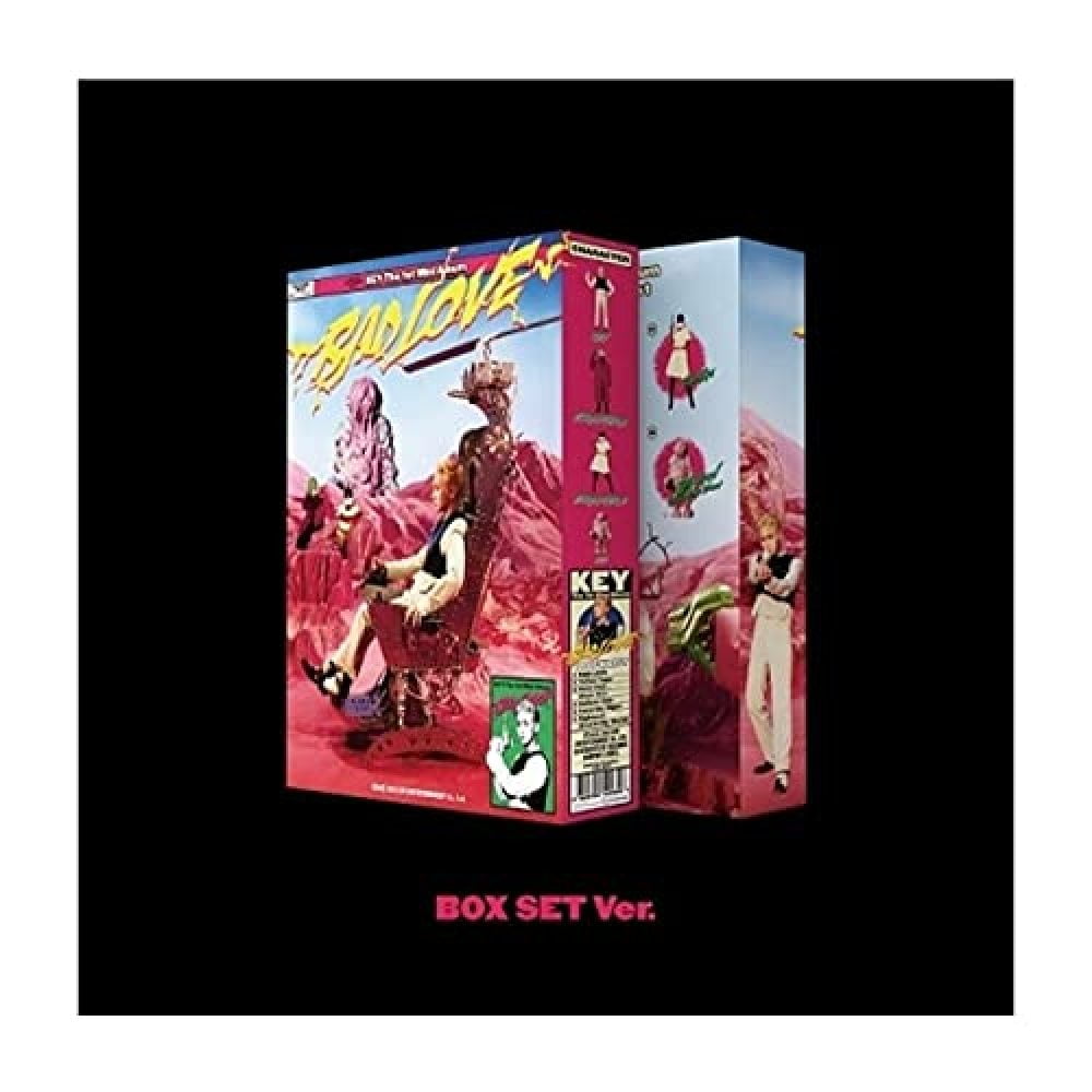 Buy Shinee Key Bad Love 1st Mini Album PhotoBook BBox Set Ver CD+2p Folding Lyrics Paper+1p