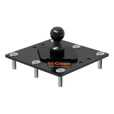 CURT Over-Bed Fixed Ball Gooseneck Hitch & Towing Parts & Sets 30000 LBS Towing Capacity