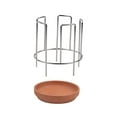 thumbnail image 4 of Almencla Tortoise Feeding Dish Reptile Food Bowl Plate for Tortoise Corn Snake Lizard Red Tray, 4 of 8