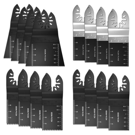 

Everso 16X Oscillating Saw Blades Multi Tool Set For Fein Bosch Makita Dewalt