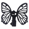 thumbnail image 1 of Dispositivo eléctrico de mariposa que aletea, modelo de plástico decorativo para escritorio, ideal para el hogar. Negro, 1 of 9