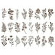 thumbnail image 2 of Xihbxyly Plantillas para Cercas de Jardín, Diseño Floral Grande, Reutilizables, para Pintar, para Pared de Madera, con Patrones de Setos, Manualidades Versátiles, Decoración Del Hogar, 28 X 18 Cm (Ju, 2 of 7