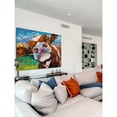 thumbnail image 5 of Marmont Hill Curious Cow I Canvas Wall Art, 5 of 7