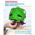 thumbnail image 4 of VICTGOAL Kids Bike Helmet Lightweight 3D Safety Helmet for Boys & Girls, Fits 50–54cm, for Cycling, Scooter, Skating, 4 of 7