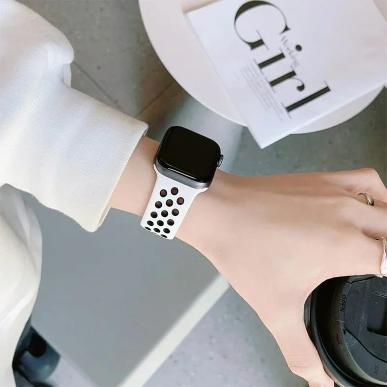 Apple Watch SE2 44mm + Apple nike grey oilve straps