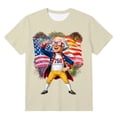 thumbnail image 3 of Boys Patriotic Shirts American Flag Shirt 4th of July Tshirt 250th Anniversary T-Shirt Graphic Tees Casual Short Sleeve Tee Top, 3 of 3