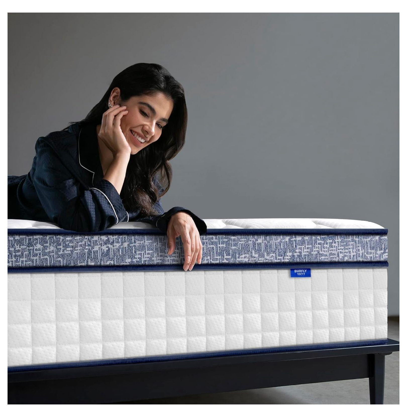 Twin Mattress, 8 Inch Twin Size Mattress in a Box, Memory Foam Individual Pocket , Medium Firm , Isolation, Ideal for All Sleep Positions, Certified