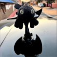 thumbnail image 4 of Ulisem How to Train Your Dragon Toothless Little Flying Dragon Doll Trim for Car Motorcycle Helmet Suction, 4 of 5