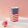 thumbnail image 4 of Sktrjpolfis Patriotic Popcorn Boxes, 48-Pack American Flag Disposable Snack Holders, Paper Treat Containers for 4th of July Party Supplies, 4 of 6