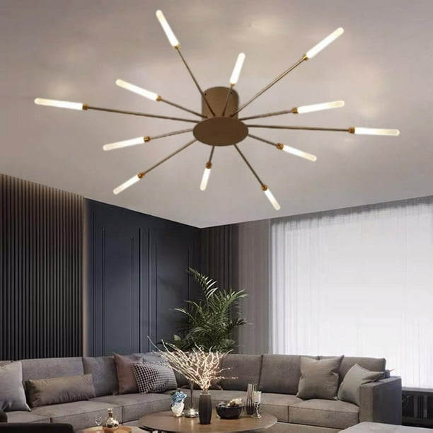 Luz LED Colco Lámpara de techo 12 cabezas decoración para hogar