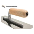 thumbnail image 4 of Polished Stainless Steel Venetian Plaster Trowel Set 3 PC Paint Plastering Finishing Hand Tools, 4 of 5