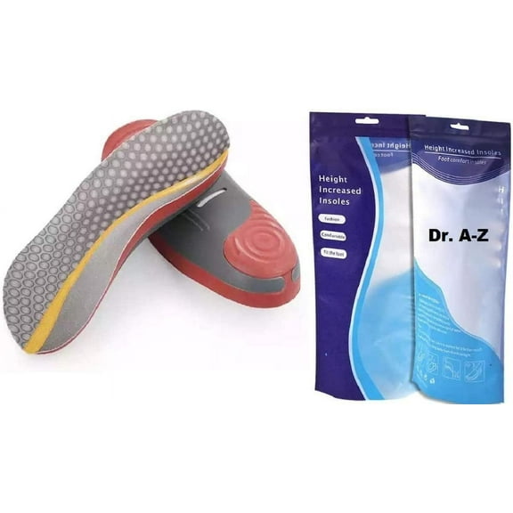 Dr A-Z Orthotic Shoe Inserts Arch Support, Insole Orthotics for Women, Men, Memory Foam Insole Inserts Arch Support Shoe Insert to Relieve Feet Fatigue, Plantar Fasciitis, Heel Pain, 9 inches Insoles