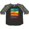 thumbnail image 3 of Inktastic Eat Sleep Paintball Repeat Boys or Girls Toddler T-Shirt, 3 of 5