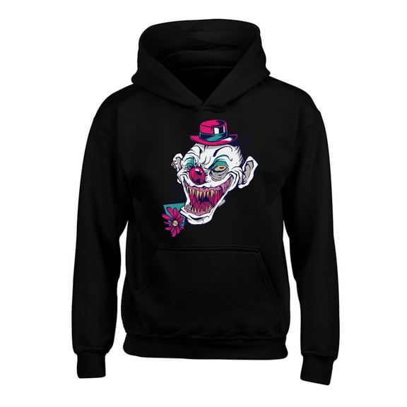 Awkward Styles Halloween Hoodies for Kids Creepy Clown Hooded Youth Sweatshirt