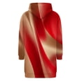 thumbnail image 5 of Bovemsi Sweatshirt for Women Long Zip Up Double Zipper Fleece Jacket Sweatshirts Fall Winter Fashion Clothes Zip Up Hoodie, 5 of 5