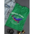 thumbnail image 3 of Ocean Spirit Colorful Whale Shaped T-Shirt Women -Image by Shutterstock, Female Large, 3 of 4