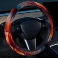 thumbnail image 2 of Fragmented Flowers 14.5 Inch Printing PVC Leather Auto Accessories Car Wheel Steering Wheel Cover, 2 of 6