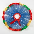 thumbnail image 6 of Povozer Girls Sequin Skirts Glitter Short Kids Sparkle Skirt Toddler Tutu Girls(Blue,2-4Y), 6 of 6