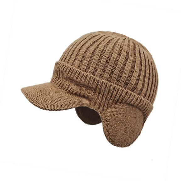 Giaone (1 Pack)Windproof Knitted Ear Cover Cap For Hiking School Daily Warm Accessory