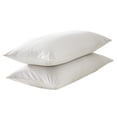 thumbnail image 4 of 2PCS Pillowcases Cotton Breathable Soft Pillow Protector Cover with Envelope Closure for Bedroom Hotel White, 4 of 7
