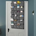 thumbnail image 3 of Wall Hanging Storage Bag Over Organizer Multi Function 24 Pockets Wall Toy Storage Hanging Organizer for Living Room, 3 of 10