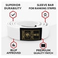 thumbnail image 3 of Ceinture de Jiu Jitsu Twister A3 3.8cm de Large Coton Premium, 3 of 4