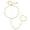 Gold-C, variant on VNOX Stainless Steel Gold Tone Turquoise Snake Hand Chain Bracelet for Anniversary Gift