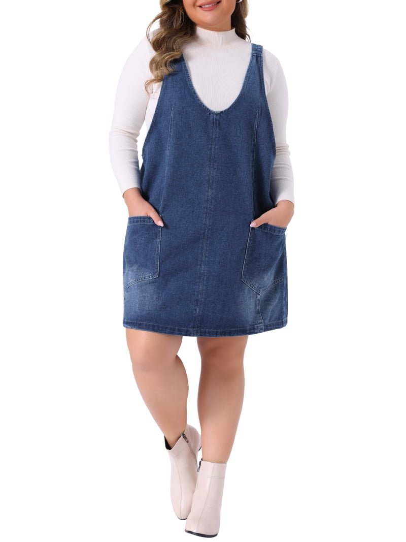 dark blue jumper dress School Uniform Jersey Knit Jumper Dress main image 0