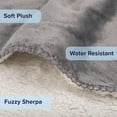 thumbnail image 3 of Manta para perros PETMAKER reversible Sherpa 150x200 cm gris, 3 of 9