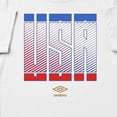 thumbnail image 2 of Umbro Men's USA Stacked Soccer T Shirt (White, S-XXXL), 2 of 4