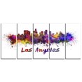 thumbnail image 1 of Design Art Los Angeles Skyline Canvas Print, 1 of 3