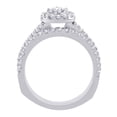 thumbnail image 3 of KATARINA 14K White Gold 2 cttw Diamond Halo Engagement Set (G-H, SI2-I1), 3 of 5
