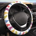 thumbnail image 5 of Naloa Autumn Funny Gnomes Elastic Steering Wheel Cover, Auto Steering Wheel Cover – 15 Inch, Fit Suvs,Vans Cars,Trucks, 5 of 6