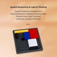 thumbnail image 6 of 2026 New 88-Level Logic Puzzle Brain Teaser Game - 4 Difficulty Levels, Portable Educational Thinking Game for Adults, Single Player Mind Challenge 2pc, 6 of 7
