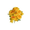 thumbnail image 1 of Flores Artificiales para Al Aire Libre 5 Ramas Philippos Rose Bouquet Simulado de Seda Flor Rosa Mesa Decoración Del Hogar 32cm Seda Blanca Flores Artificiales Ramo de Boda Rosas Flores Artificiales, 1 of 6