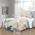 thumbnail image 4 of Home Bedding Set Fish Shell Comforter Cover Set Teen Adult Creative Seafloor Bedspreads,California King (98"x104"), 4 of 5