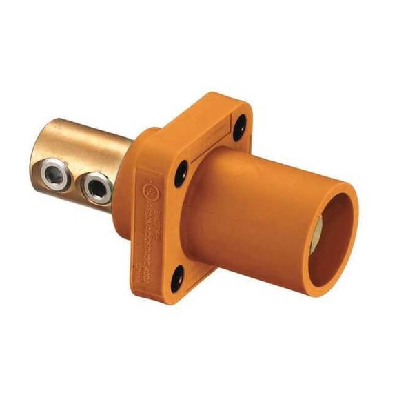 Hubbell Wiring Device-Kellems Receptacle,4 to 4/0,Male,Double Set HBLMRO