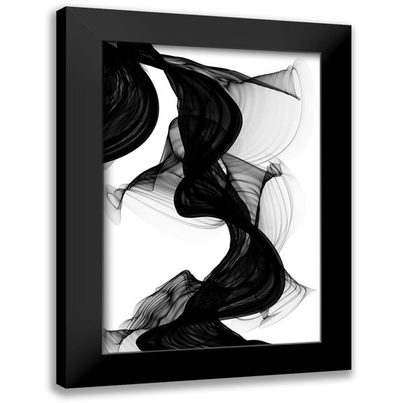 Orlov, Irena 11x14 Black Modern Framed Museum Art Print Titled - Black and White Modern Minimal IV