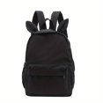 thumbnail image 4 of Mochila Con Orejas De Conejo Kawaii, Mochila Para Estudiantes De Regreso A La Escuela, Mochila De Viaje De Nailon Impermeable, 4 of 4