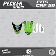 thumbnail image 2 of Kalair GFX Graphics Kit for Honda CRF50 (2013+) Pecker Series, 2 of 5
