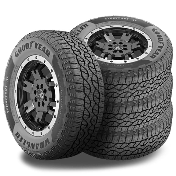 4 Goodyear Wrangler Territory AT 275/60R20 115S 580AB All Terrain Truck Tires 734087640 / 275/60/20 / 2756020