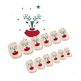 thumbnail image 3 of Cute Christmas Nail Stickers for Kids - 24pc Wearable Patch Set for Children's Festive 24PCS, 3 of 4