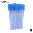 thumbnail image 4 of 50pcs Colored Eyelashes Brushes Handle Lash Brush Eyebrow Eyelash Mascara Extension Wands, 4 of 8