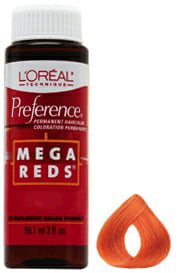 L Oreal Mega Reds Color Chart