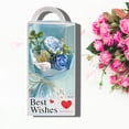 thumbnail image 4 of Artificial Roses Blue Valentine's Day Soap Bouquet Gift Set for Women(1Pcs) Rkxzt, 4 of 9