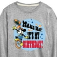 thumbnail image 3 of Disney - Mickey - Make Way It's My Birthday - Youth Long Sleeve Graphic T-Shirt, 3 of 5