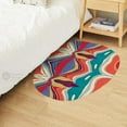 thumbnail image 4 of 5X7 Area Rug, Living room, Bedroom, Oval Carpet, Geometric Carpets, Tufted Rugs, 4 of 7