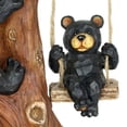thumbnail image 7 of Exhart Hand Painted Bear Family Tree Garden Statuary, 14 inch, Resin, Multicolor, 7 of 7