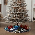 thumbnail image 6 of Bingfone Christmas Tree Skirt Mat Christmas Decoration Interior 30"-Football, 6 of 8
