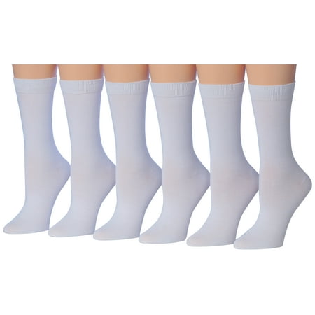 

Colorfut Women s 6 Pairs Colorful Patterned Crew Socks 1120W-6